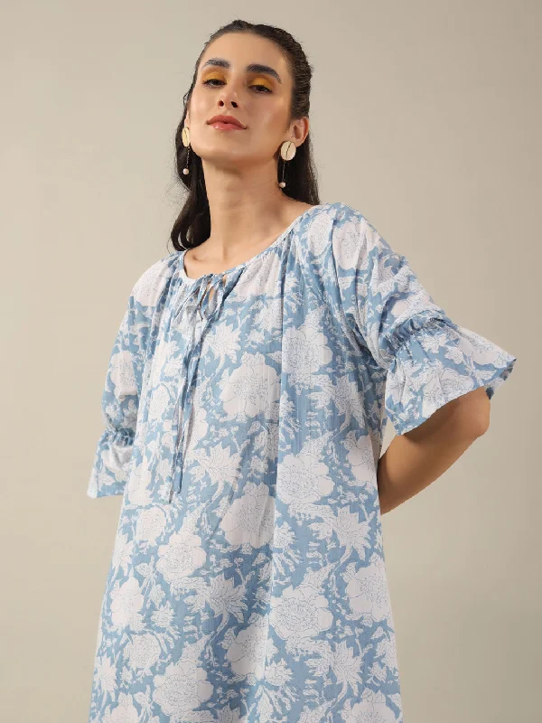 Women Pure Cotton Lounge Dress