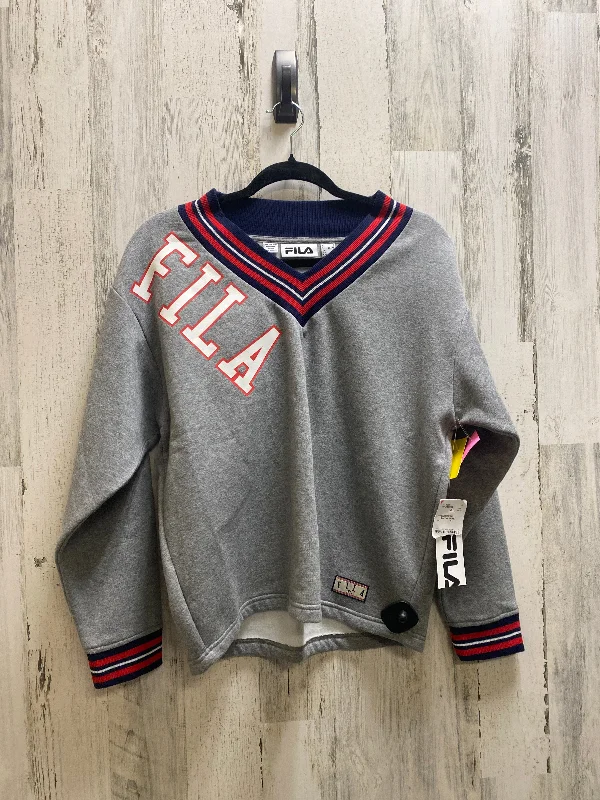 Athletic Sweatshirt Crewneck By Fila  Size: S