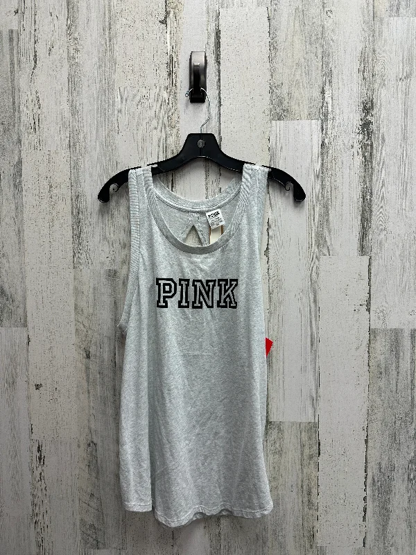 Athletic Tank Top By Pink  Size: L