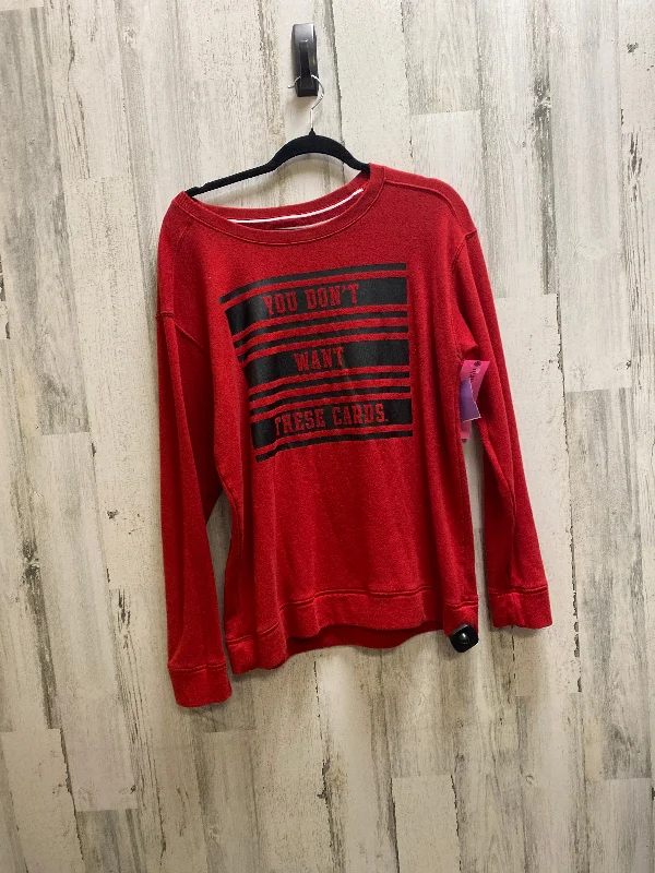 Sweatshirt Crewneck By Pink  Size: M