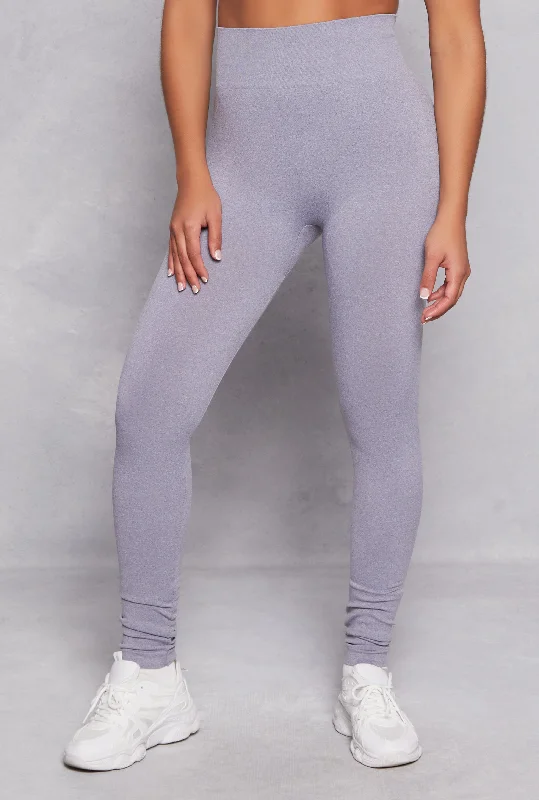 Seamless Wide Waistband Leggings