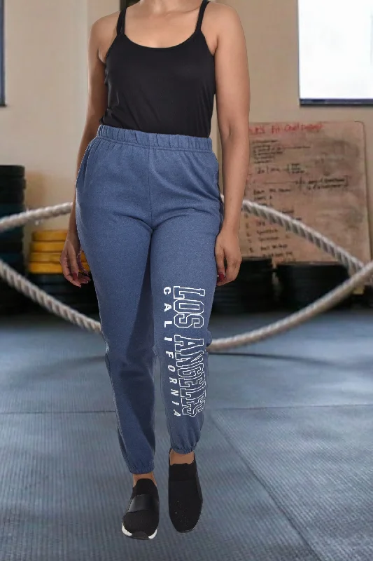 Ladies Navy Track Pants