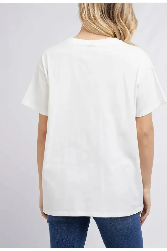 ALL ABOUT EVE DAISY TEE WHITE