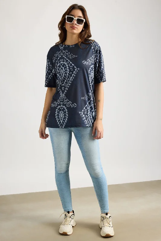 Printed Women's T-Shirt - Warli