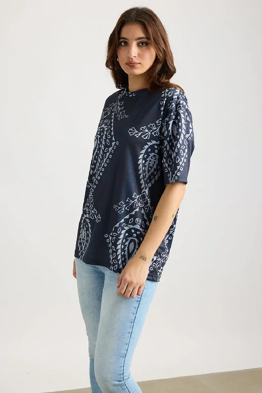 Printed Women's T-Shirt - Warli