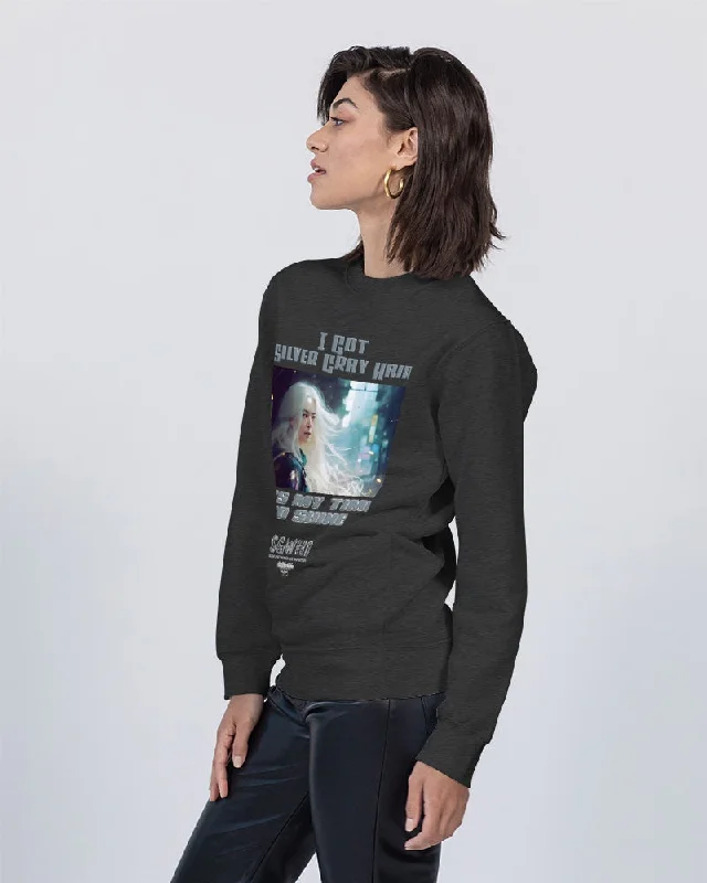 Beautiful white woman my time to shine Unisex Premium Crewneck Sweatshirt | Lane Seven