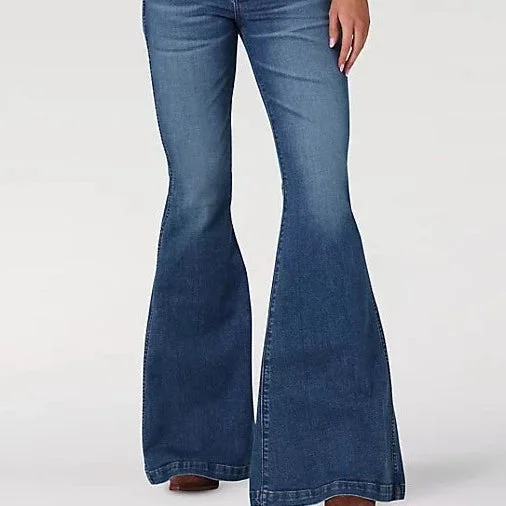 Wrangler Retro Women's High Rise Trumpet Flare- Ginny