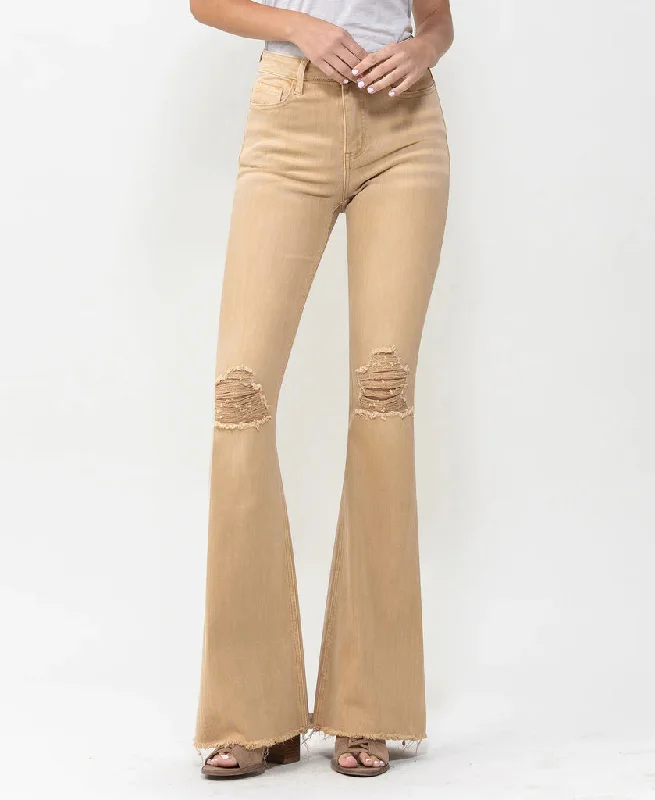 Dew Drop High Rise Flare Jeans