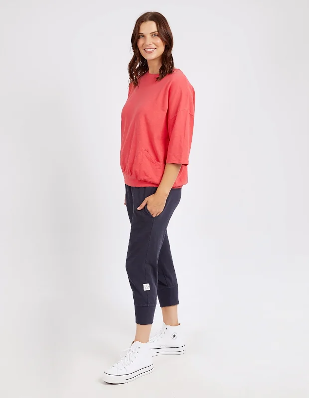 Elm Mazie Sweat - Coral Spritz