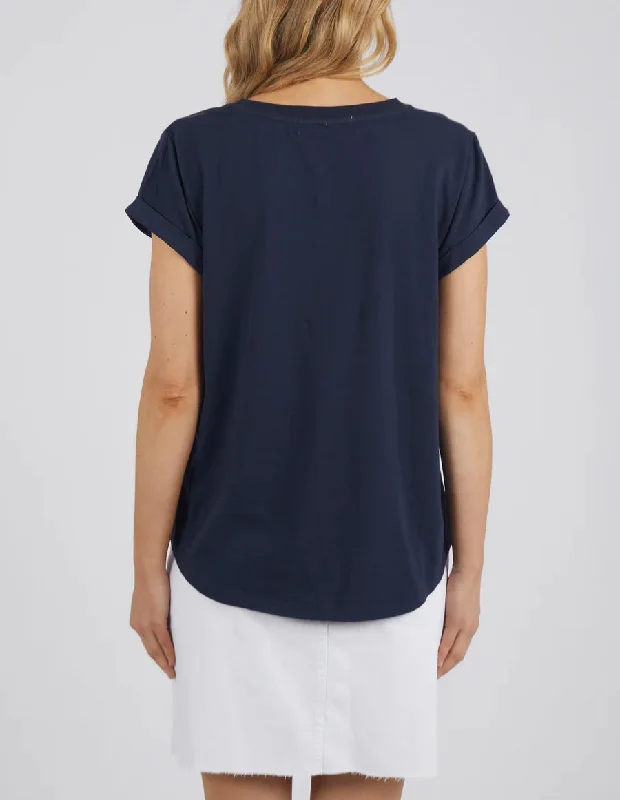 FOXWOOD MANLY VEE TEE NAVY