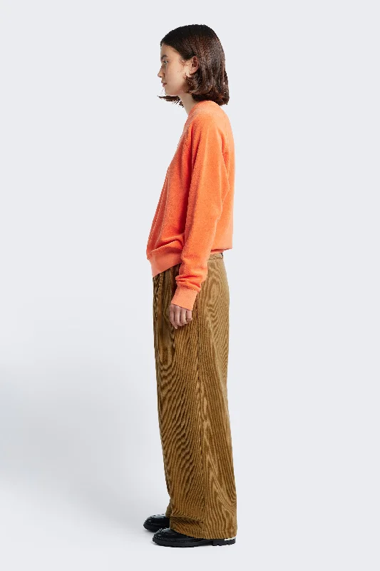 Hero Towelling Sweater Tangerine