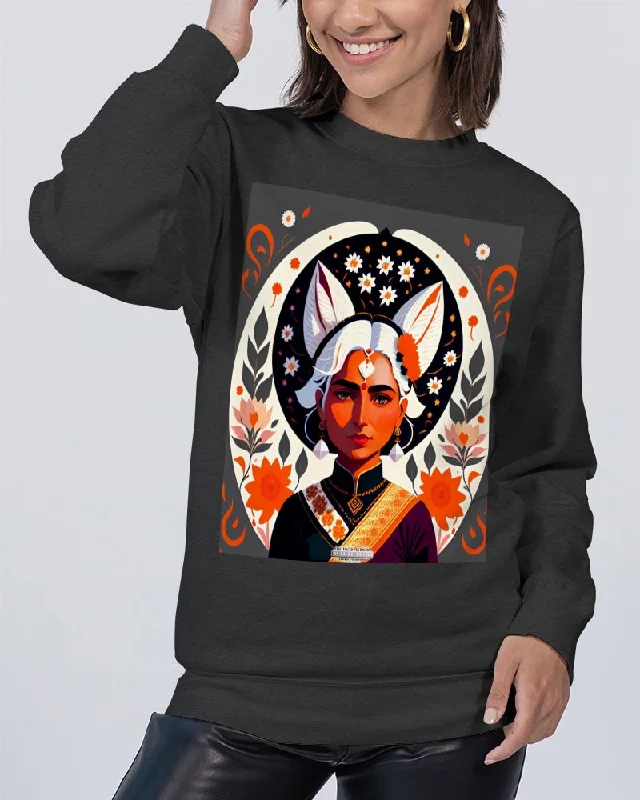 Indian Silver fox Unisex Premium Crewneck Sweatshirt | Lane Seven