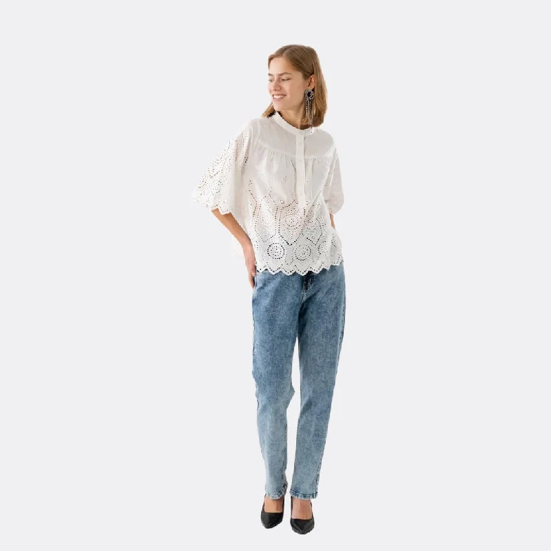 LouiseLL Blouse SS (White)