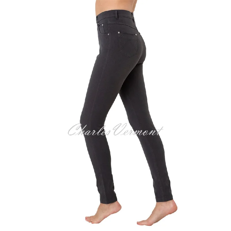 Marble Full Length Skinny Jean – Style 2402-105 (Charcoal)