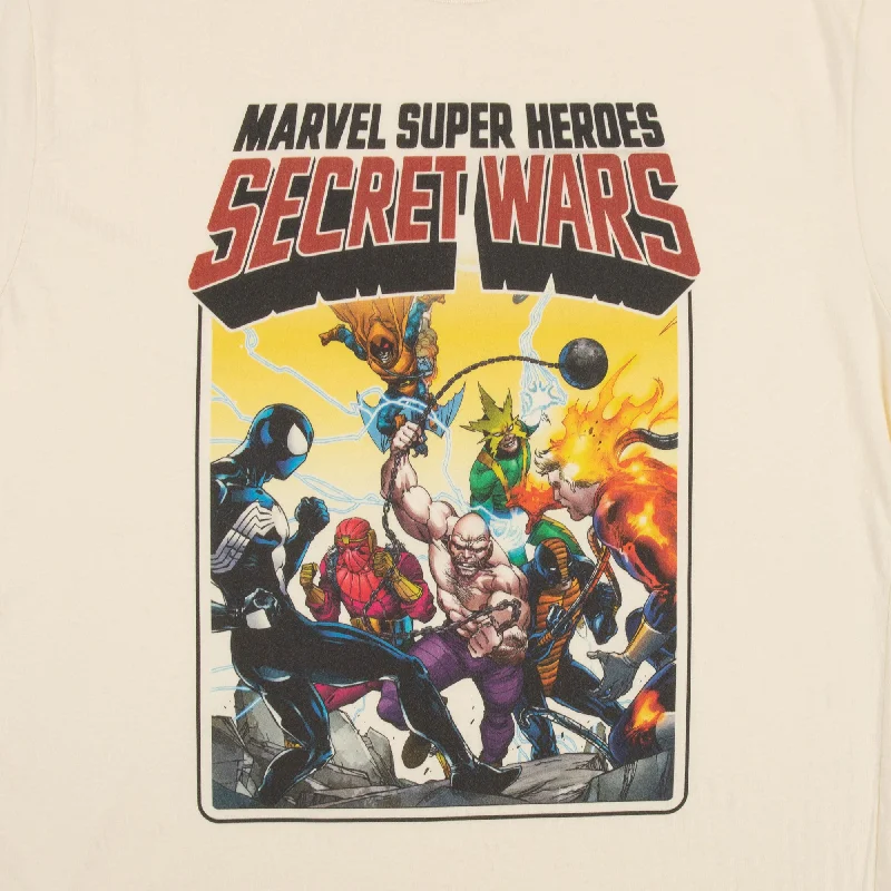 Secret Wars Spider-Man vs Super Villains Natural Tee