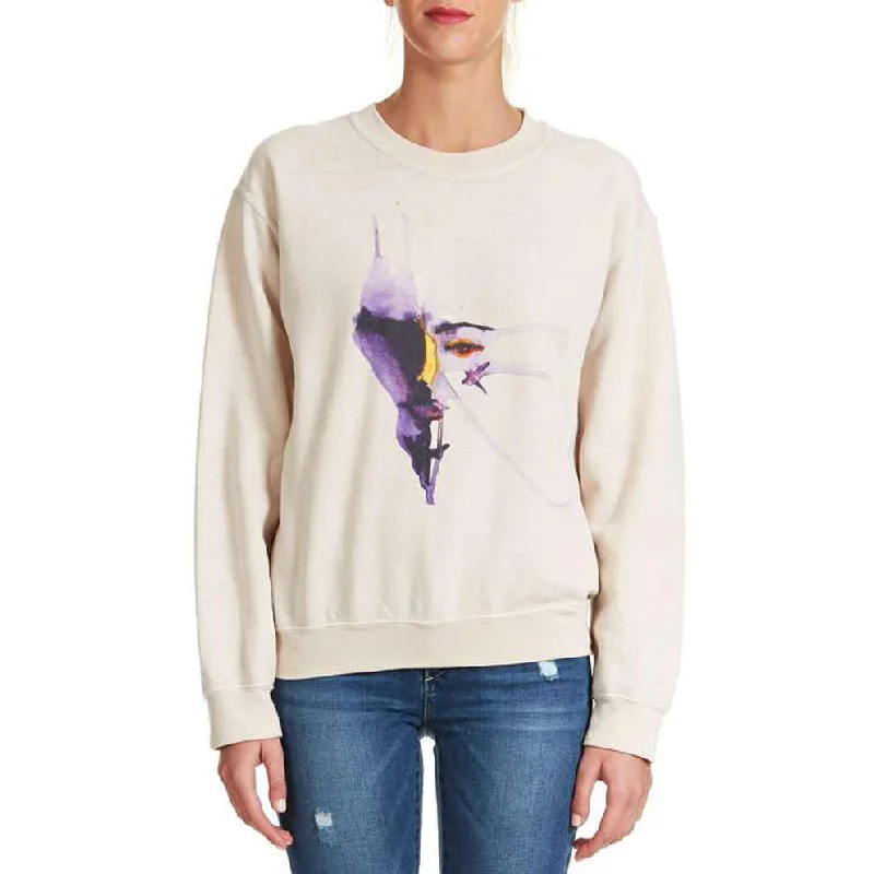 OBEY X NOEMI MANSER POLARITIES CREWNECK // SAND