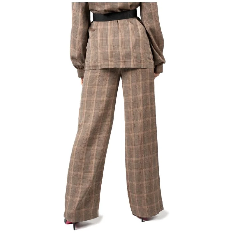 PINKO Brown Viscose Jeans & Pant