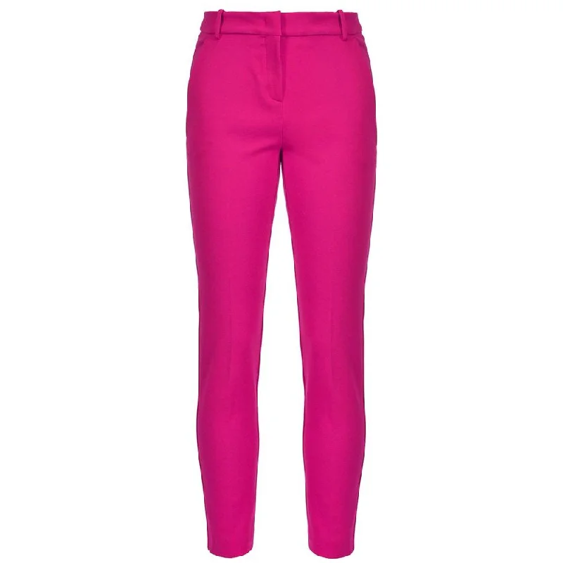 PINKO Fuchsia Viscose Jeans & Pant