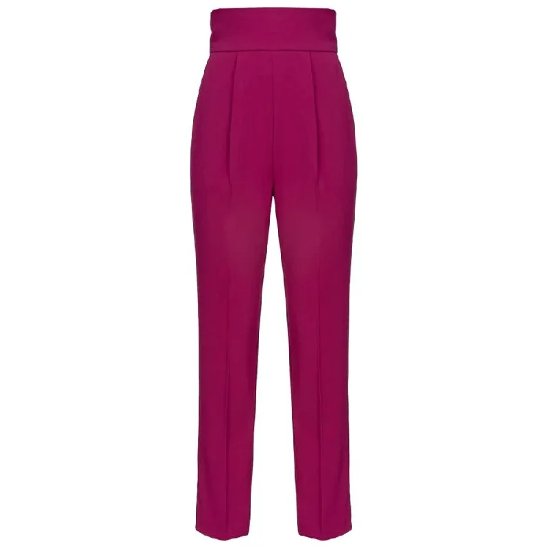 PINKO Purple Polyester Jeans & Pant