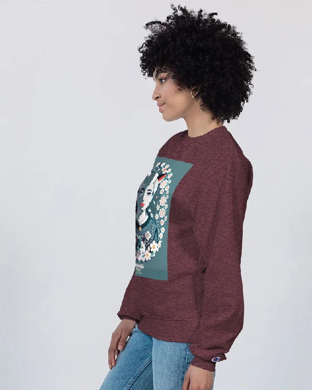 Silverfox flower Unisex Sweatshirt | Champion