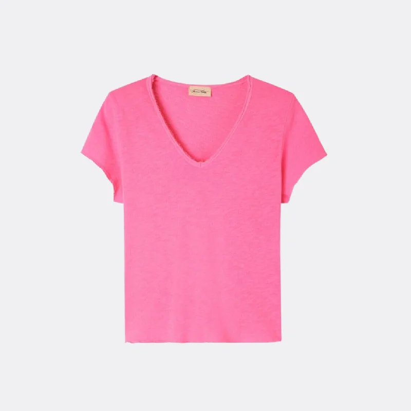 Sonoma V-Neck T-shirt (Pink Acid Fluo)