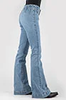 Stetson Women's ""Bareback"" High Rise Flare Jean