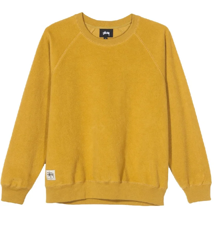 STÜSSY MARLOWE INSIDE OUT CREW // GOLD (WMNS)