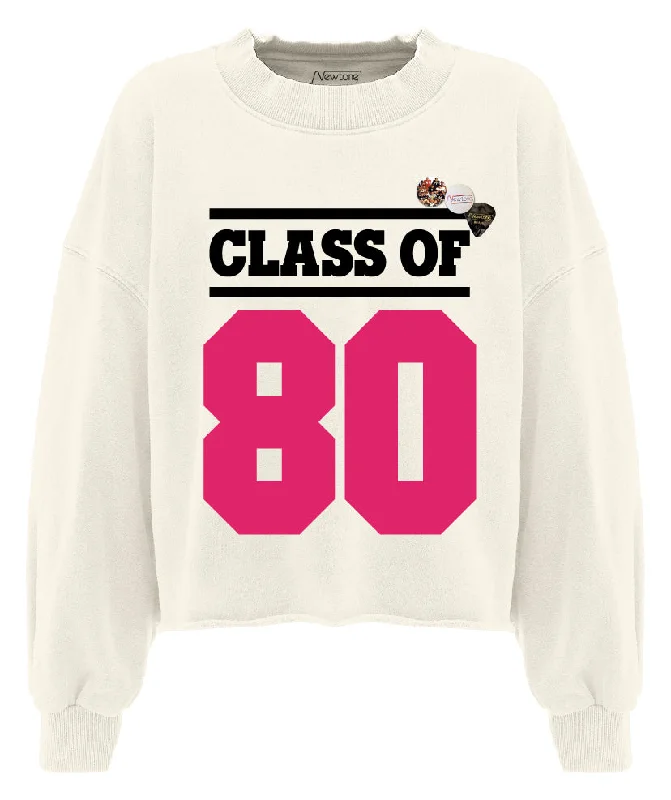 Sweatshirt crop porter natural ""CLASS""