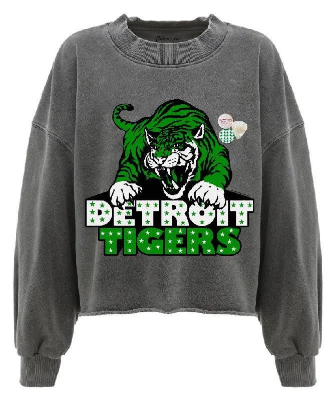 Sweatshirt crop porter pepper ""TIGERS""