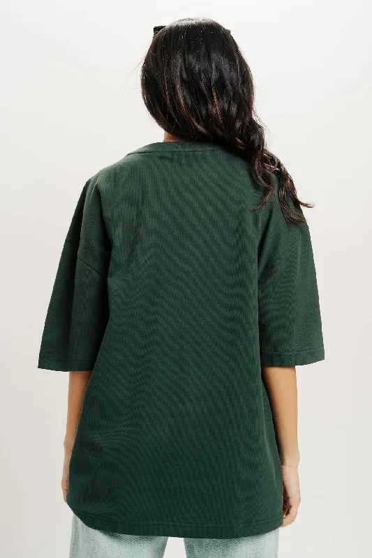 Dark Green Doir Tee