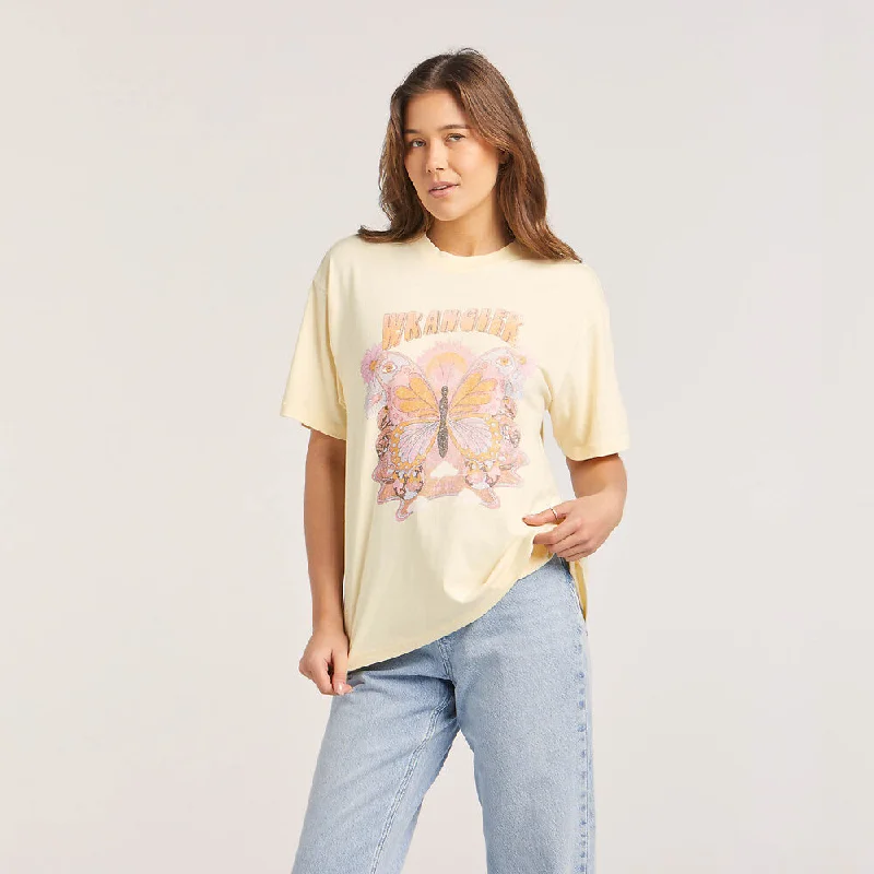 WRANGLER SLOUCH TEE BUTTERFLY DAZE