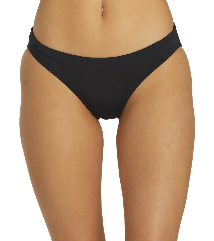 Billabong Women's Sol Searcher Lowrider Bikini Bottom Black Pebble