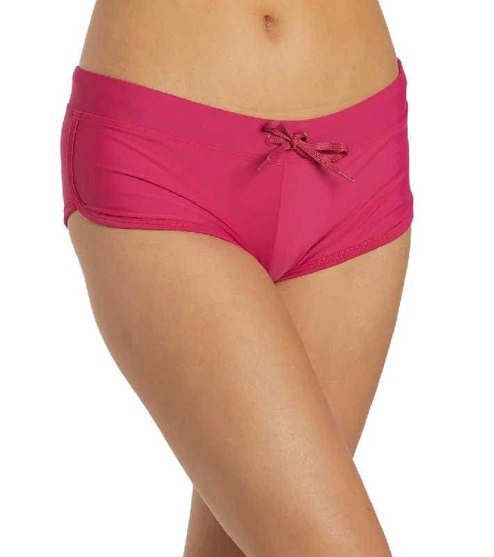 Sporti Active Cheeky Boyshort Swim Bottom Orchid