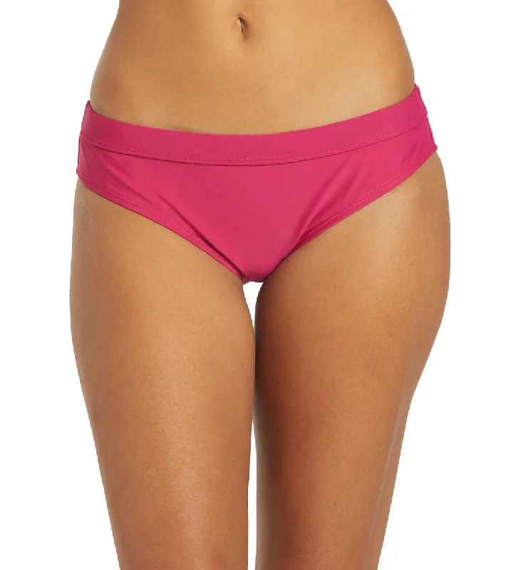 Sporti Active Hipster Workout Bikini Swim Bottom Orchid