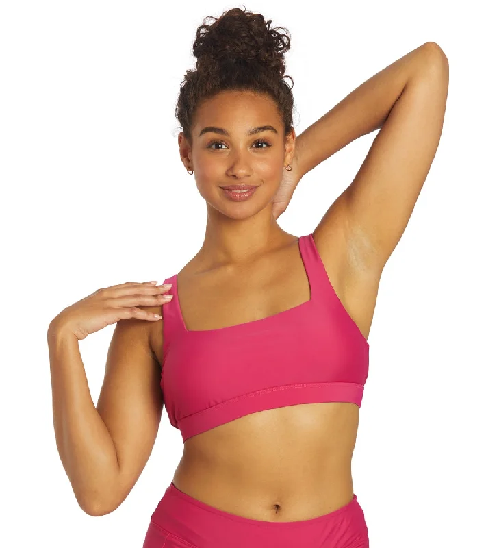 Sporti Active Scoop Back Bikini Top Orchid