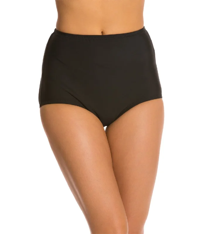 Topanga Solid Conservative Brief Bikini Bottom