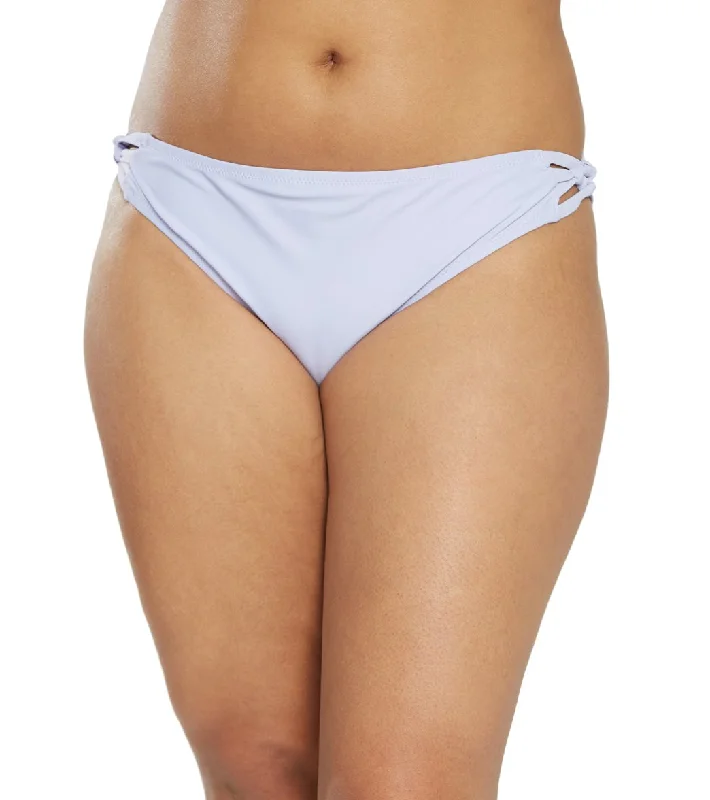 Volcom Plus Size Simply Solid Full Bikini Bottom Violet