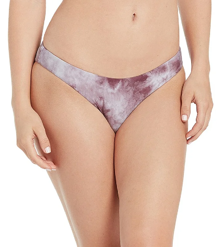 Volcom Women's Follow The Cloud Bikini Bottom Eggplant