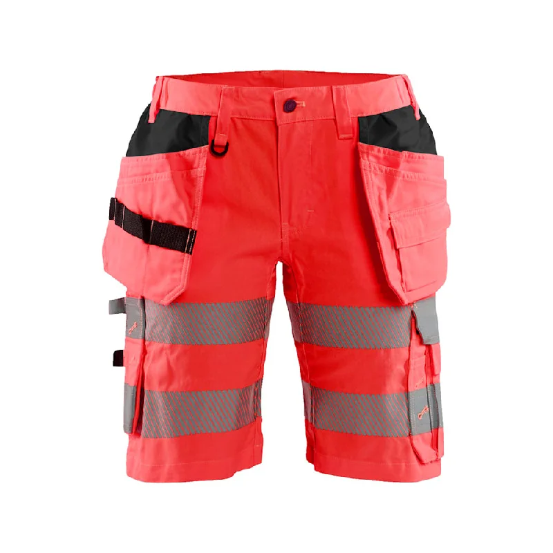 Blaklader 7186 Women's Hi-Vis Stretch Holster Pocket Shorts