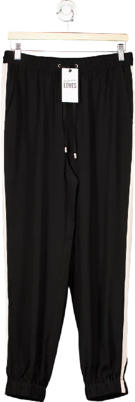 Eleven Loves Black Track Pants Size 12