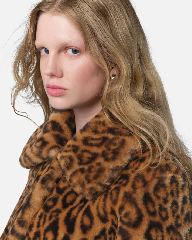 Elis Leopard Short Coat