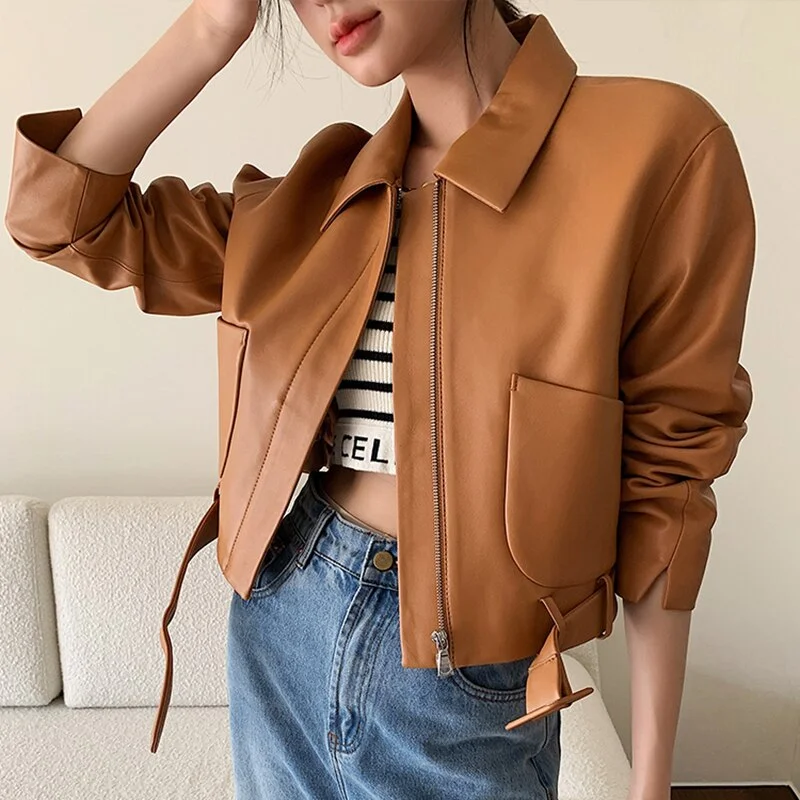 Genuine Leather Classy Moto Jackets