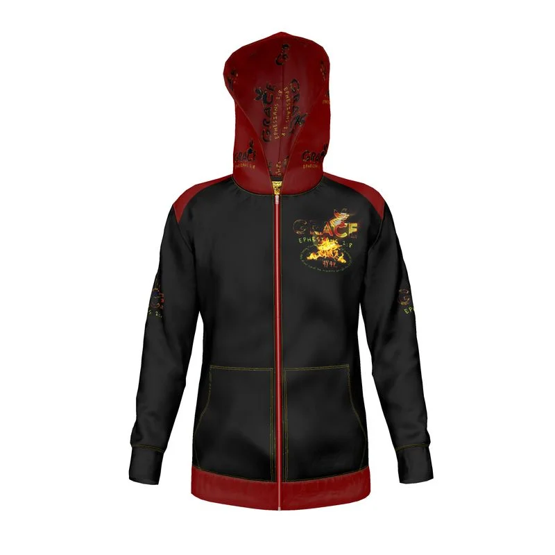 Grace 101-01 Ladies Designer Full Zip Hoodie