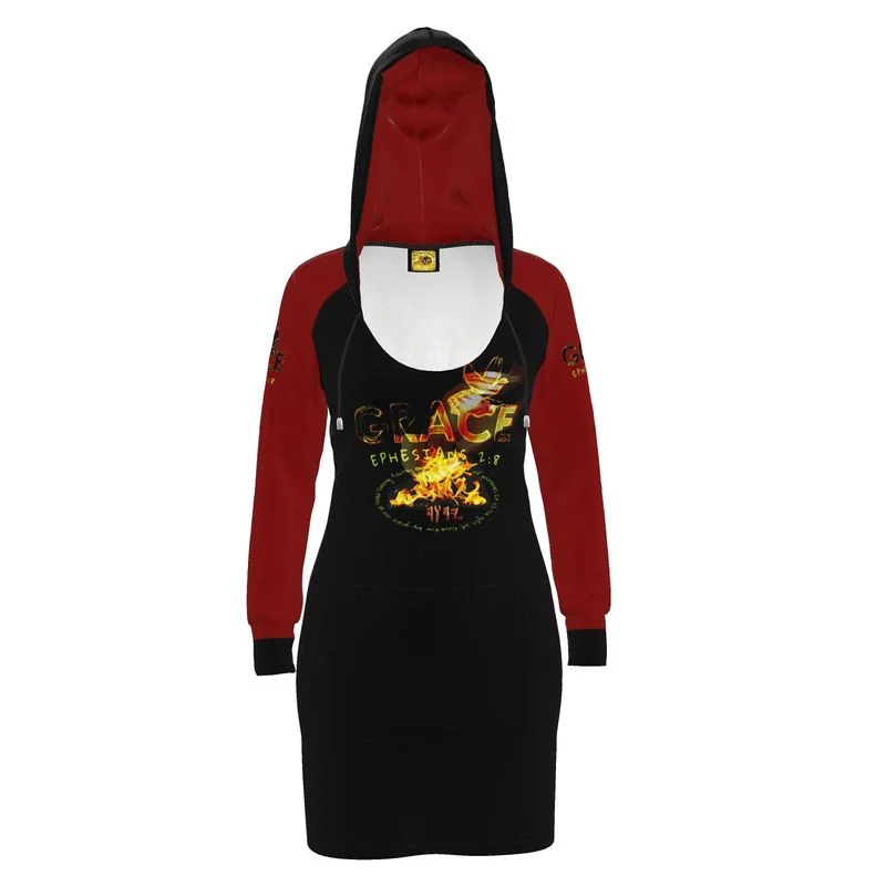 Grace 101-01 Ladies Designer Hoodie Dress