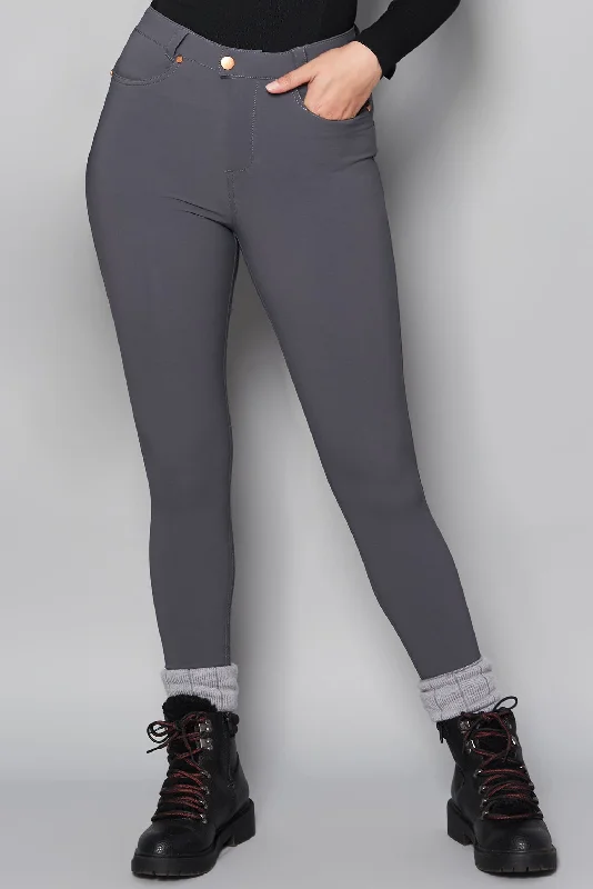 MAX Stretch Skinny Outdoor Trousers - Storm Grey