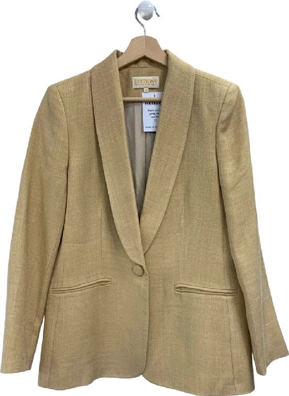 Sézane Beige Blazer Uk 10