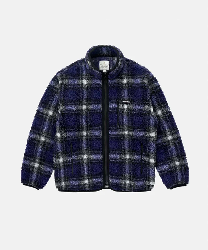 PURPLE SHADOW PLAID / XXS