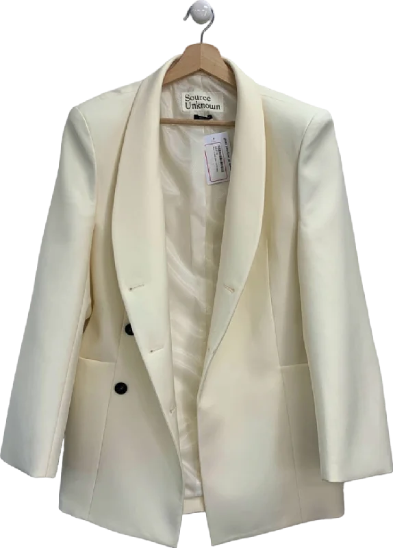 Source Unknown Ivory Blazer UK M