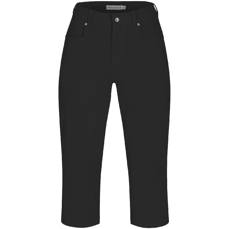 Womens Chie Comfort Capri Trousers Black - SS24