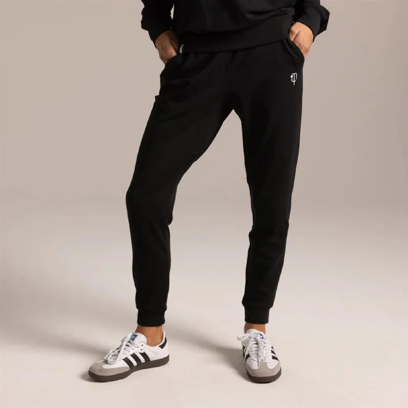 Womens Founders Joggers Pure Black - 2024